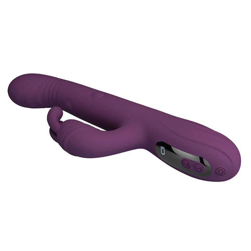 Pretty Love - Dee Vibrateur Lapin Multifonction Oscillant Et À Percussion Violet - Image 9