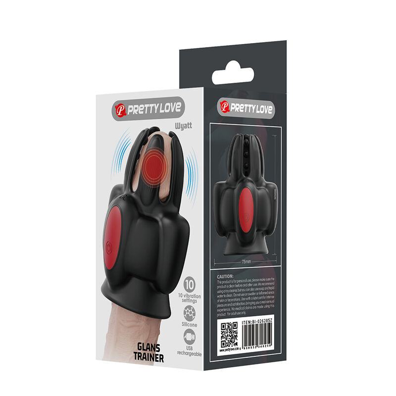 PRETTY LOVE - WYATT MASTURBATEUR AUTOMATIQUE RECHARGEABLE - ENTRAÎNEUR DE CLASSE - Image 10