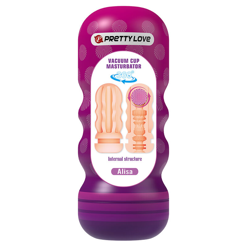 Pretty Love - Masturbateur Lissant Vaginal Avec Ventouse Et Textures Internes - Image 8