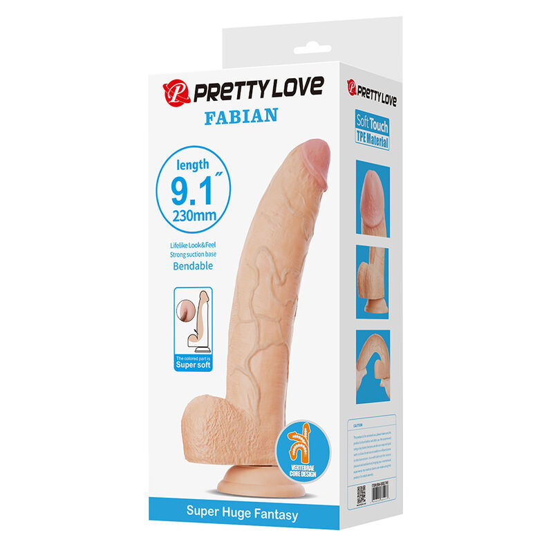 Pretty Love - Godemichet Fabian Flexible Avec Ventouse Chair - Image 8