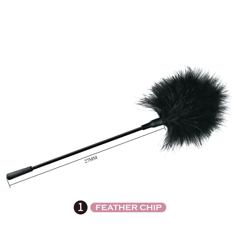 PRETTY LOVE - KIT BDSM 8 PIÈCES NOIR - Image 3