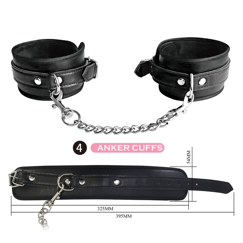 PRETTY LOVE - KIT BDSM 8 PIÈCES NOIR - Image 7