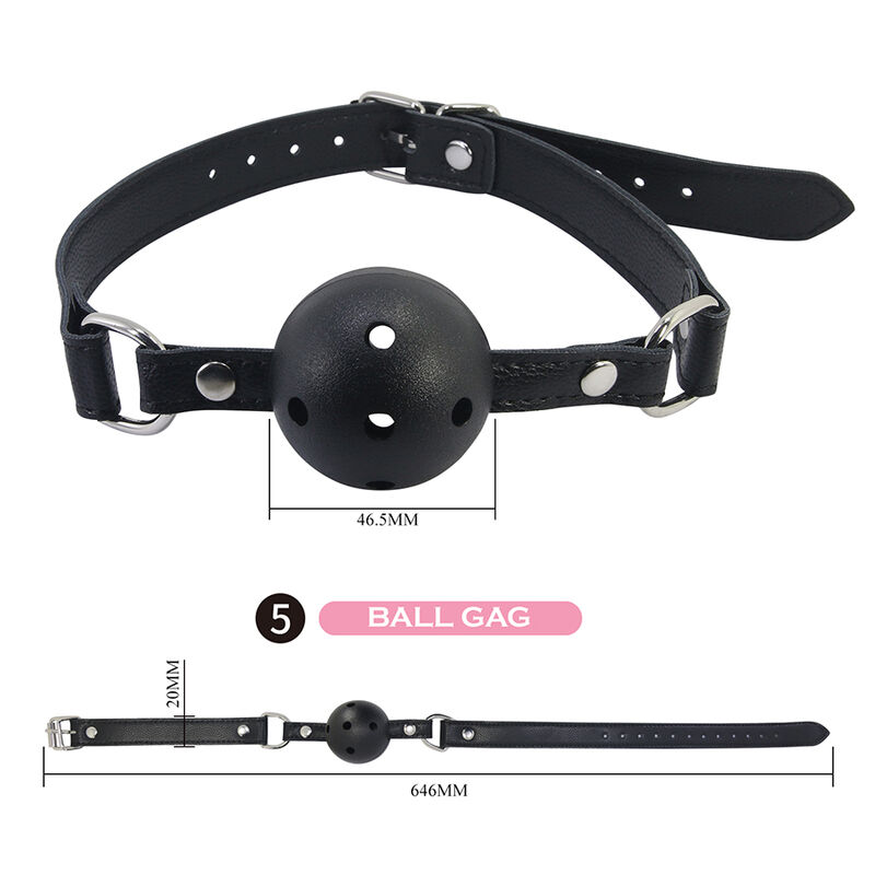 PRETTY LOVE - KIT BDSM 8 PIÈCES NOIR - Image 9