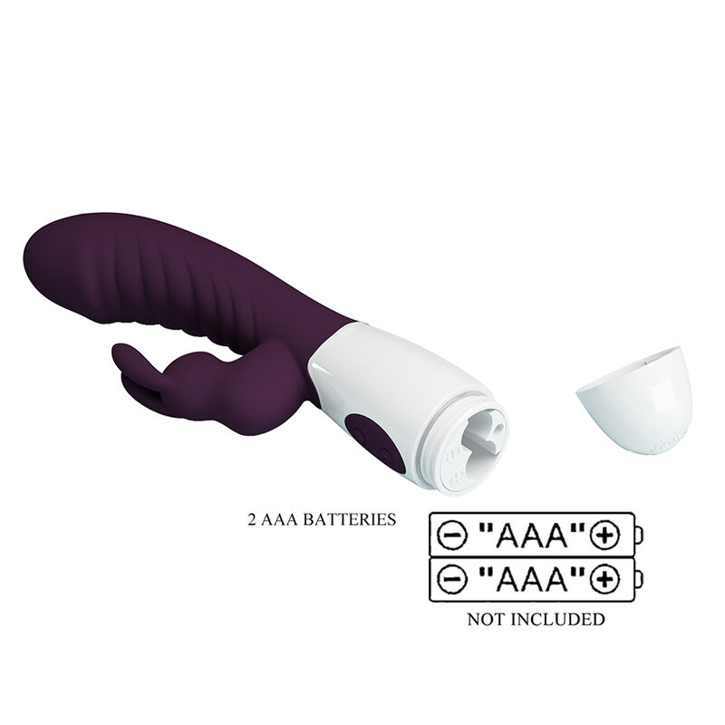Pretty Love - Vibrateur Lapin Naughty Bunny 30 Fonctions Violet - Image 11