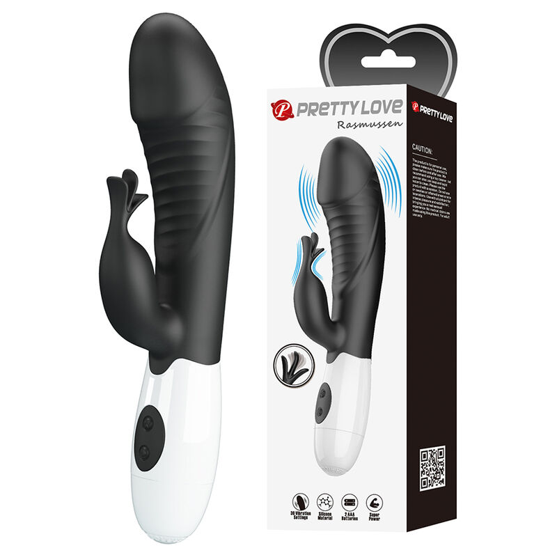 Pretty Love - Rasmussen Vibrateur Lapin 30 Fonctions Noir