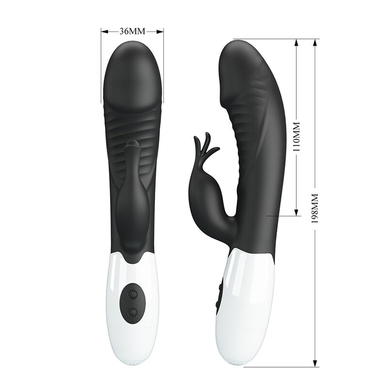 Pretty Love - Rasmussen Vibrateur Lapin 30 Fonctions Noir - Image 9
