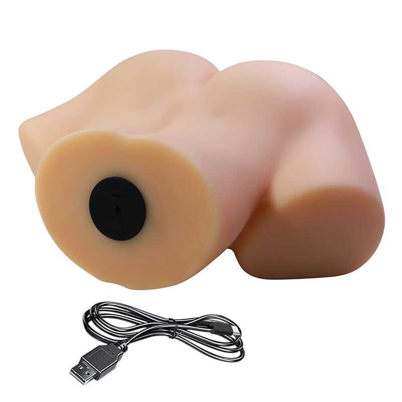 Crazy Bull - Vivian Double Masturbateur Vibrant Vaginal Et Anal Flesh - Image 8