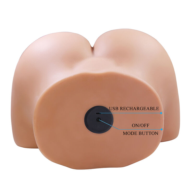 Crazy Bull - Julia Xxl Masturbateur Vibrant Double Vaginal Et Anal Flesh - Image 7