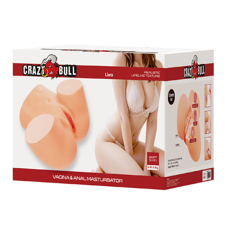 Crazy Bull - Liora Xxl Masturbateur Vibrant Double Vaginal Et Anal - Image 9