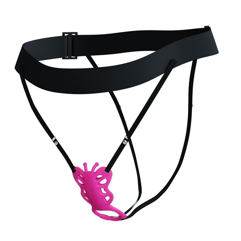 Pretty Love - Butterfly App Control Panty Massager Pink - Image 3
