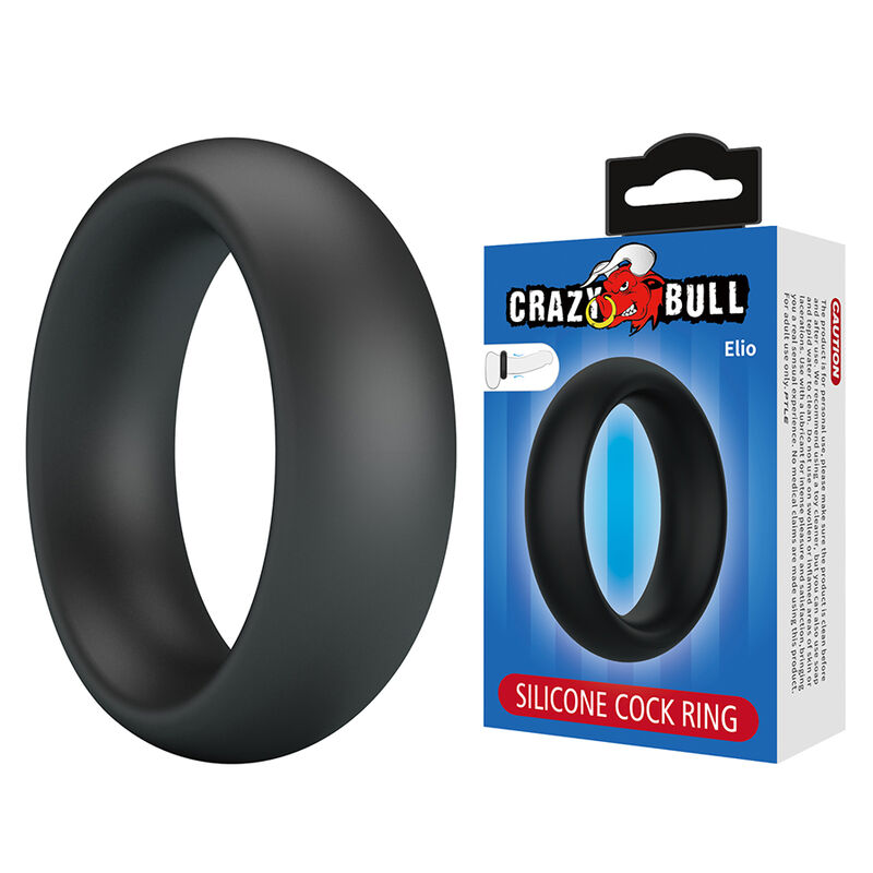 Crazy Bull - Elio Anneau Pénal En Silicone Noir - Image 3