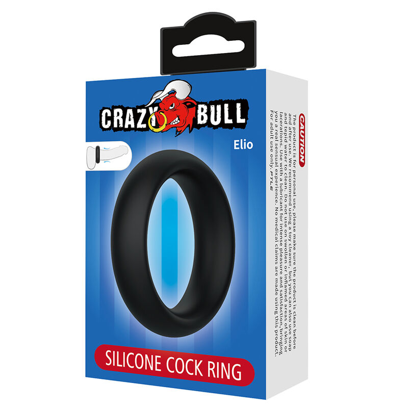 Crazy Bull - Elio Anneau Pénal En Silicone Noir - Image 8