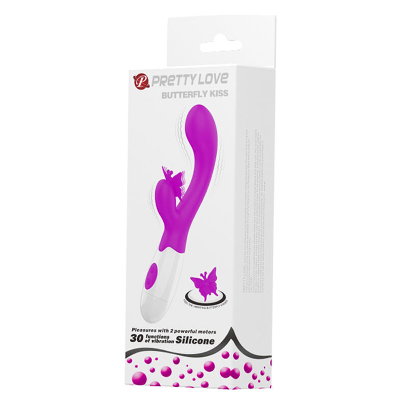 PRETTY LOVE - VIBRATEUR LAPIN VIOLET 30 FONCTIONS BAISER PAPILLON - Image 12