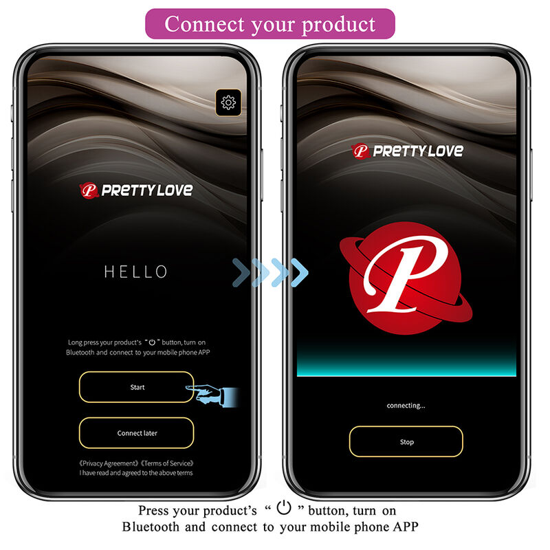 PRETTY LOVE - VIBRATEUR ŒUF À PROFONDEUR KLAY CONTRÔLÉ PAR APPLICATION VIOLET - Image 10