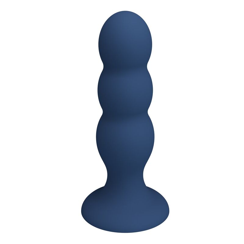 Mr Play - Plug Anal Avec Billes Métalliques Et Ventouse Bleue - Image 4