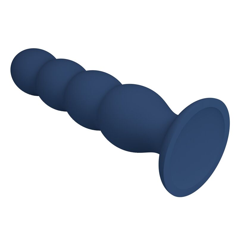 Mr Play - Plug Anal Avec 4 Billes Métalliques Et Ventouse Bleue - Image 6