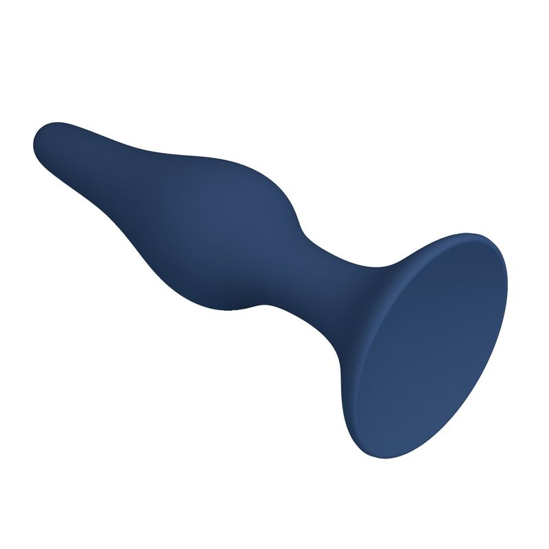 Mr Play - Plug Anal En Silicone Slim Bleu L - Image 6