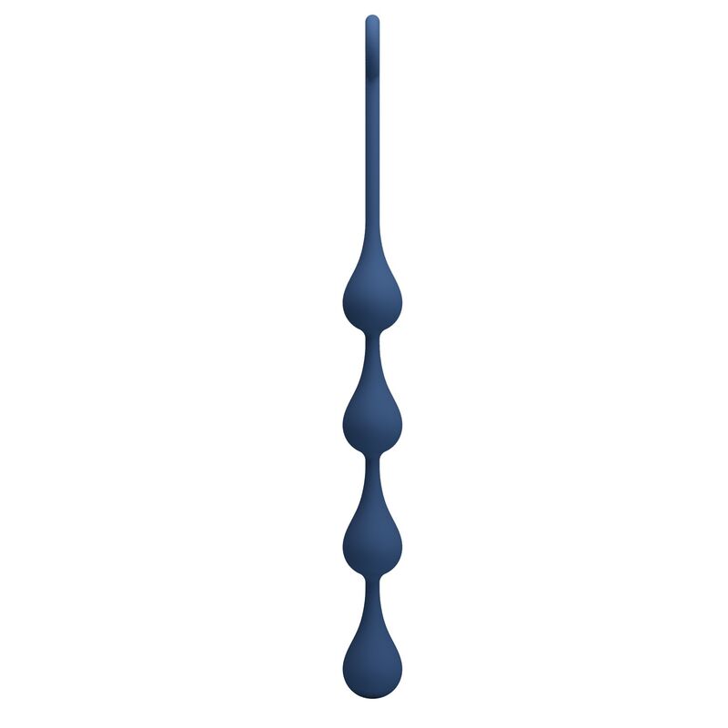 Mr Play - Perles Anales En Silicone Bleu, Taille M (33 Cm) - Image 5