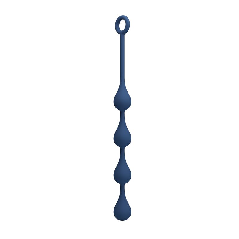 Mr Play - Perles Anales En Silicone Bleu, Taille M (33 Cm) - Image 6
