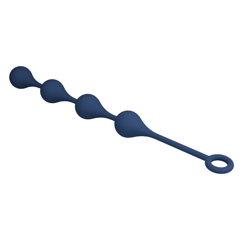 Mr Play - Perles Anales En Silicone Bleu, Taille L (42,6 Cm) - Image 7
