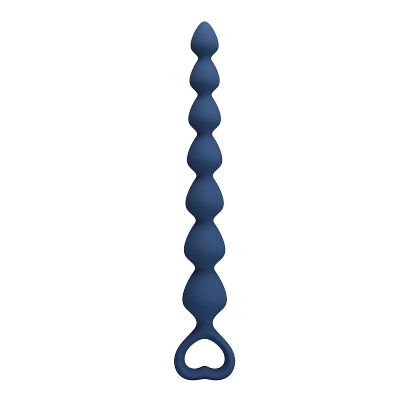 Mr Play - Perles Anales En Silicone Bleu Et Plug Anal 26,7 Cm - Image 3