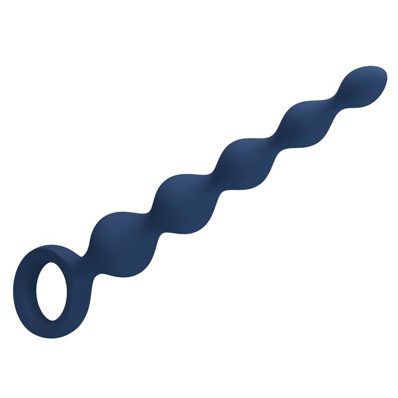 Mr Play - Perles Anales En Silicone Bleu Et Plug Anal 20,4 Cm - Image 7