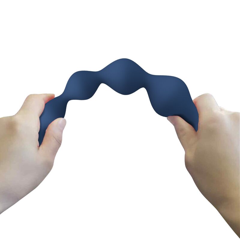 Mr Play - Perles Anales En Silicone Bleu Et Plug Anal 20,4 Cm - Image 9
