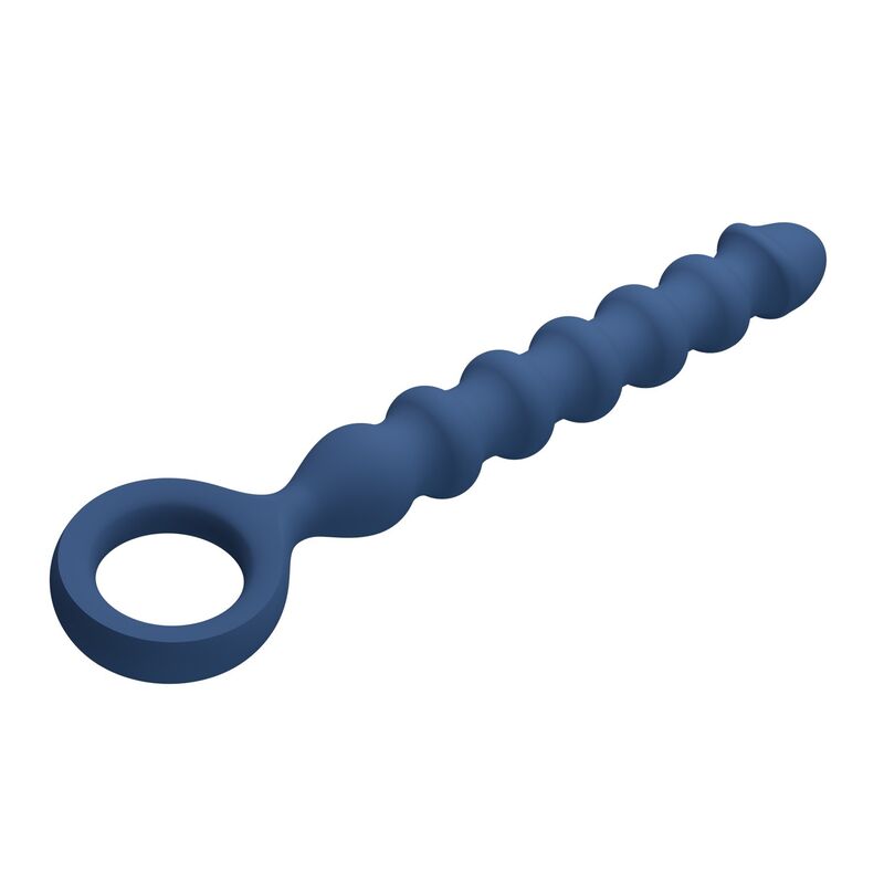 Mr Play - Perles Anales En Silicone Bleu Et Plug Anal -Ø- 3,4 Cm - 28,5 Cm - Image 7