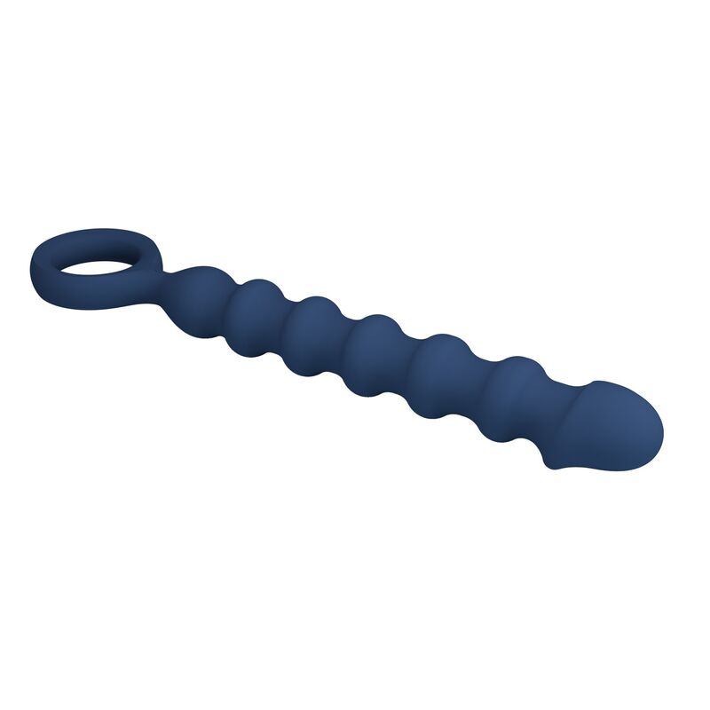 Mr Play - Perles Anales En Silicone Bleu Et Plug Anal -Ø- 3,4 Cm - 28,5 Cm - Image 8