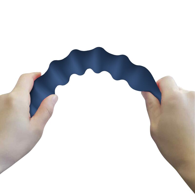 Mr Play - Perles Anales En Silicone Bleu Et Plug Anal -Ø- 3,4 Cm - 28,5 Cm - Image 9
