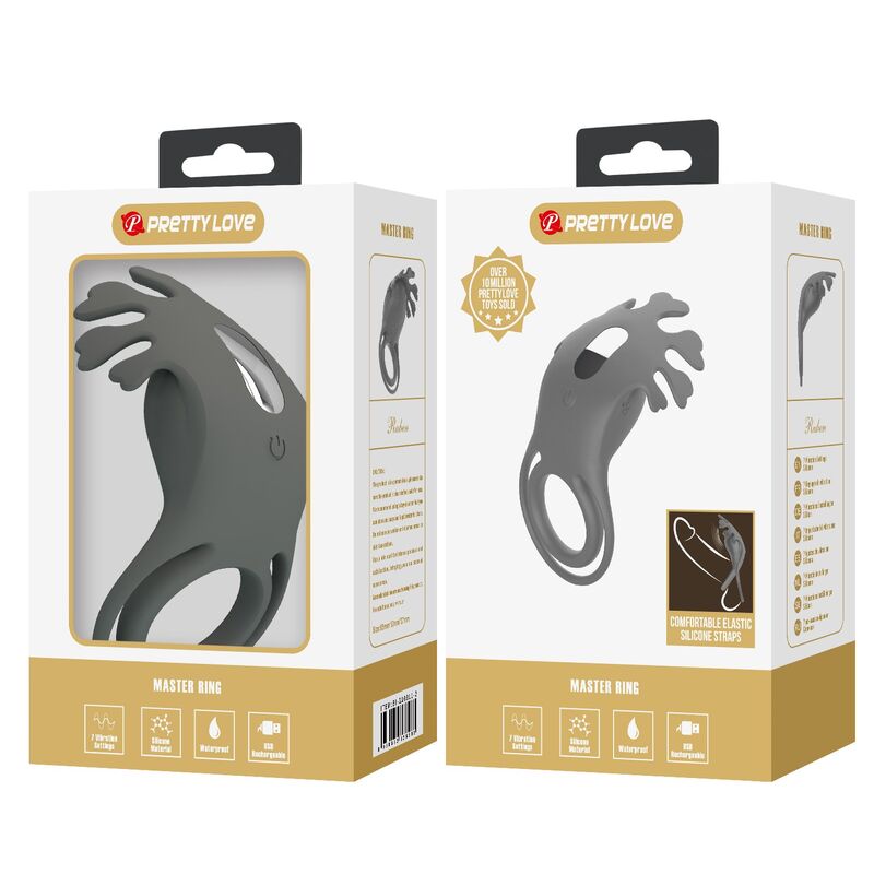 Pretty Love - Anneau Vibrant Rechargeable Avec Stimulateur - Image 12