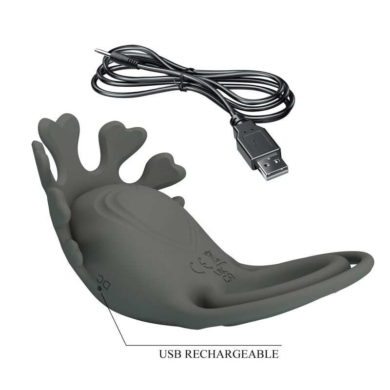 Pretty Love - Anneau Vibrant Rechargeable Avec Stimulateur - Image 8