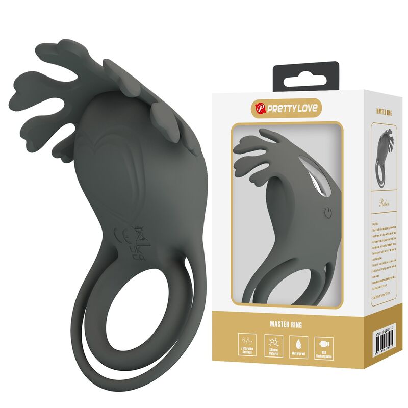 Pretty Love - Anneau Vibrant Rechargeable Avec Stimulateur - Image 11