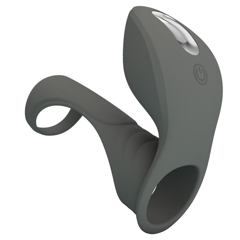 Pretty Love - Anneau Vibrant Rechargeable Avec Double Stimulateur - Image 5