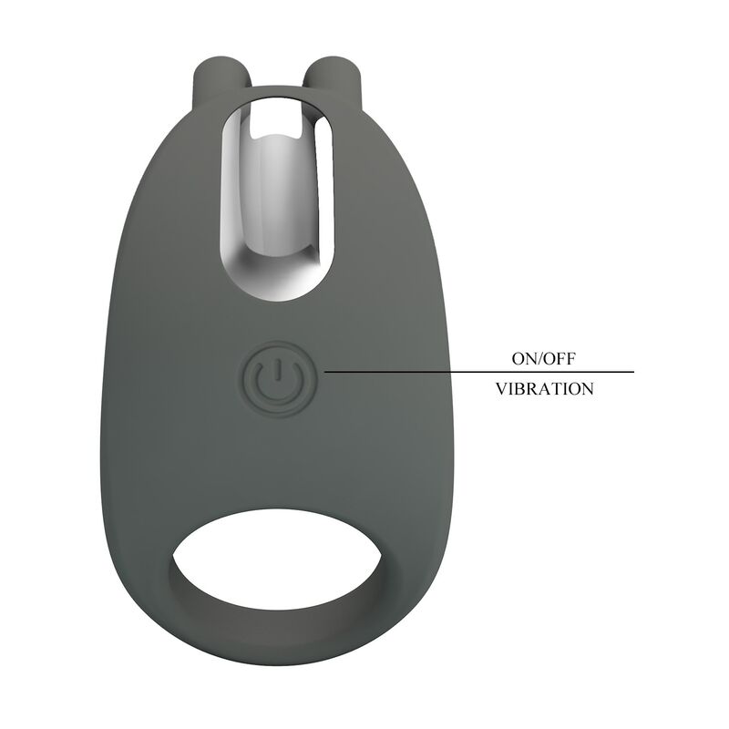 Pretty Love - Bague Vibrante Rechargeable Avec Stimulateur Lapin - Image 3