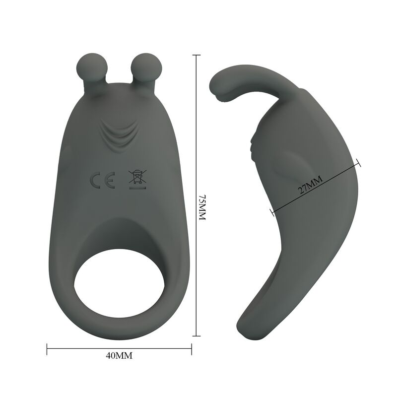Pretty Love - Bague Vibrante Rechargeable Avec Stimulateur Lapin - Image 10