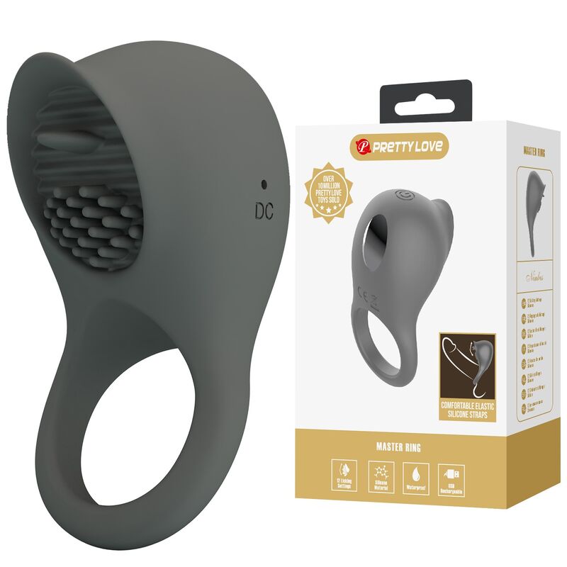 Pretty Love - Anneau Vibrant Rechargeable Avec Stimulation Orale - Image 10
