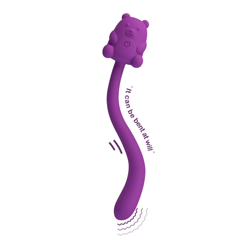 Pretty Love - Cute Bear Flirting Stick Rechargeable Vibrator - Image 6