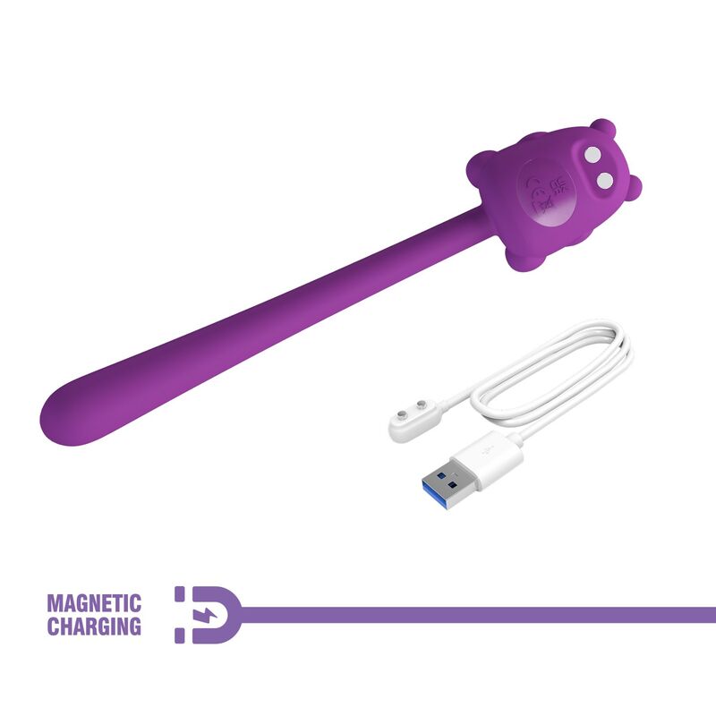Pretty Love - Cute Bear Flirting Stick Rechargeable Vibrator - Image 10