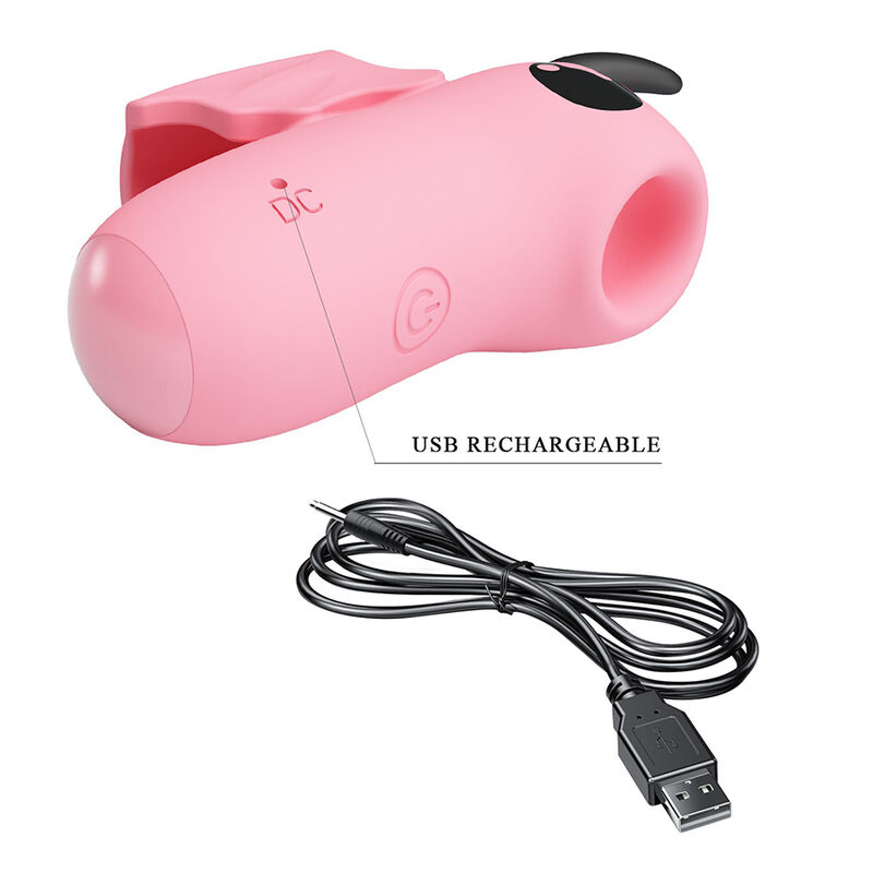 Pretty Love - Stimulateur De Doigts Rechargeable Magic Devil Rose - Image 8