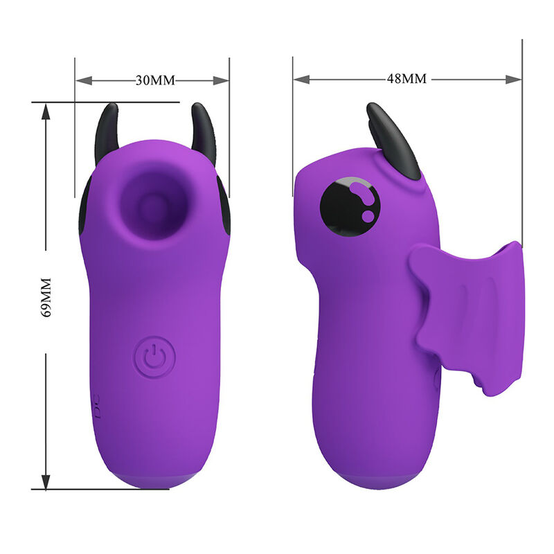 Pretty Love - Stimulateur De Doigts Rechargeable Magic Devil Violet - Image 9