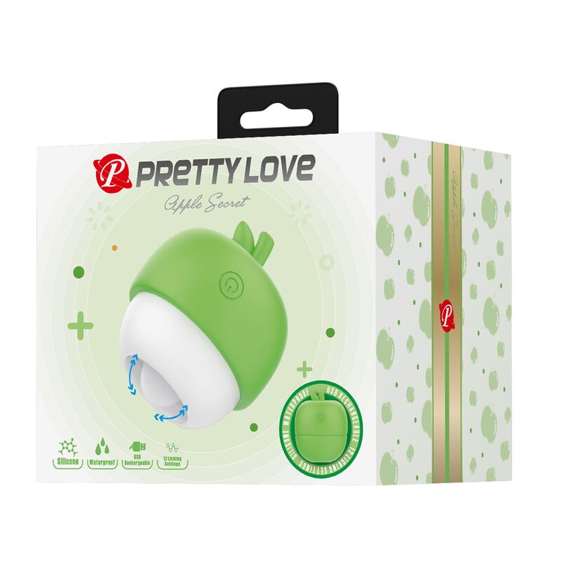 Pretty Love - Stimulateur Clitorial Rechargeable À Effet Langue Vert - Image 3