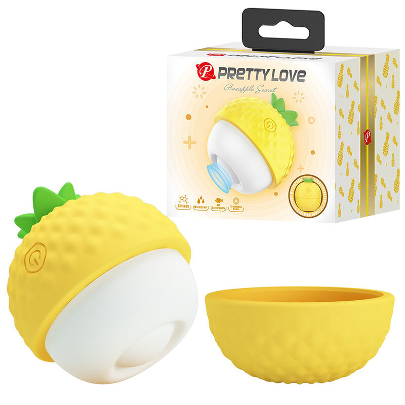 Pretty Love - Stimulateur Clitorial Rechargeable À Succion Et À Poussée Jaune - Image 10