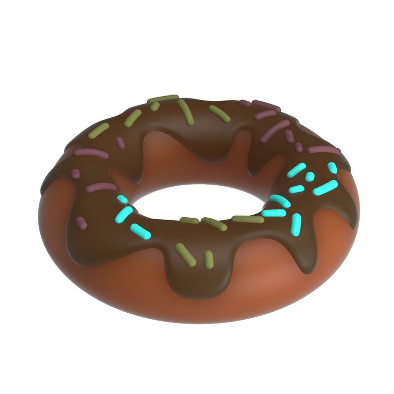 Pretty Love - Super Donut Penis Ring Brown - Image 6