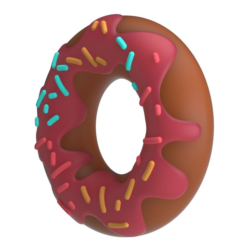 Pretty Love - Super Donut Penis Ring Pink - Image 4