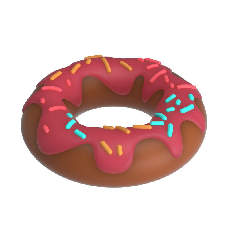 Pretty Love - Super Donut Penis Ring Pink - Image 6