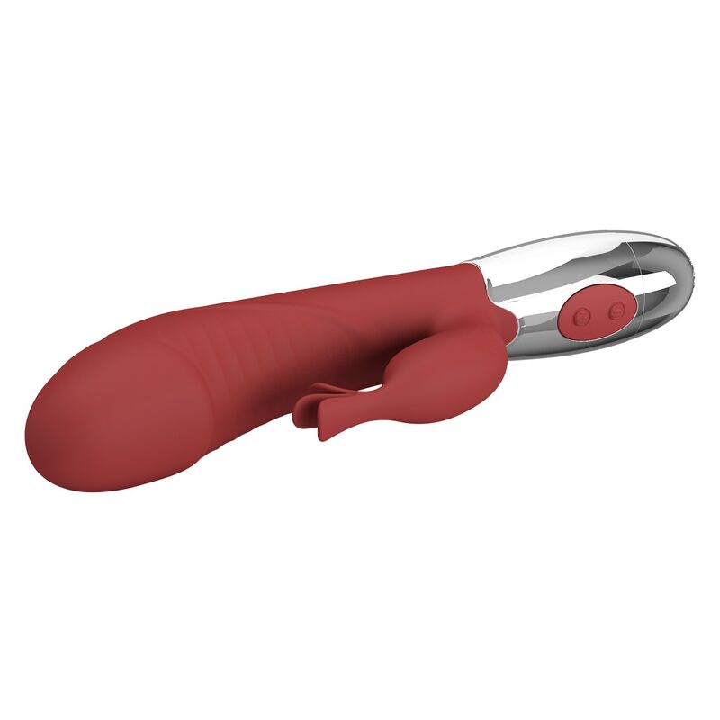 Pretty Love - Rosewood Rabbit Vibrator 30 Functions Usb Rechargeable Red - Image 7