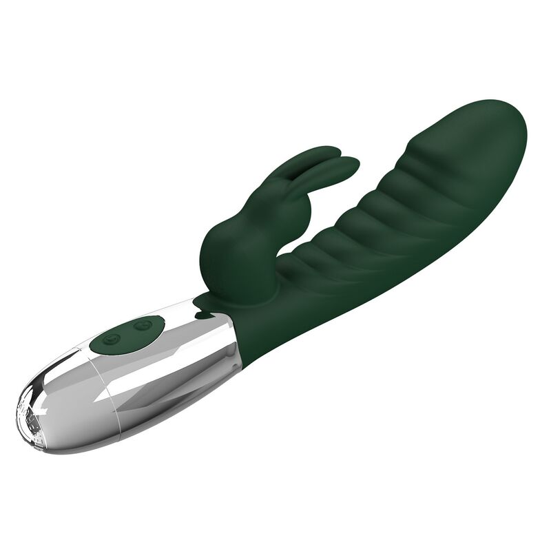 Pretty Love - Vibrateur Lapin Coquin 30 Fonctions Rechargeable Usb Vert - Image 5