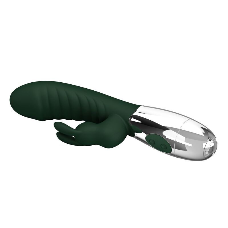 Pretty Love - Vibrateur Lapin Coquin 30 Fonctions Rechargeable Usb Vert - Image 6