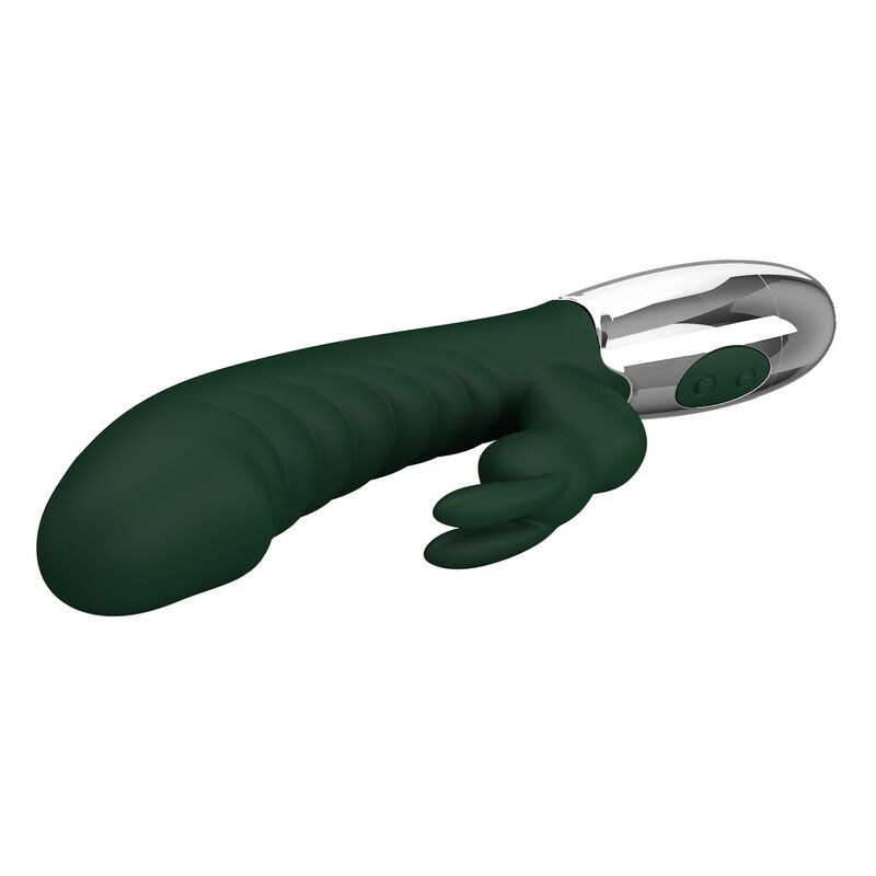 Pretty Love - Vibrateur Lapin Coquin 30 Fonctions Rechargeable Usb Vert - Image 8
